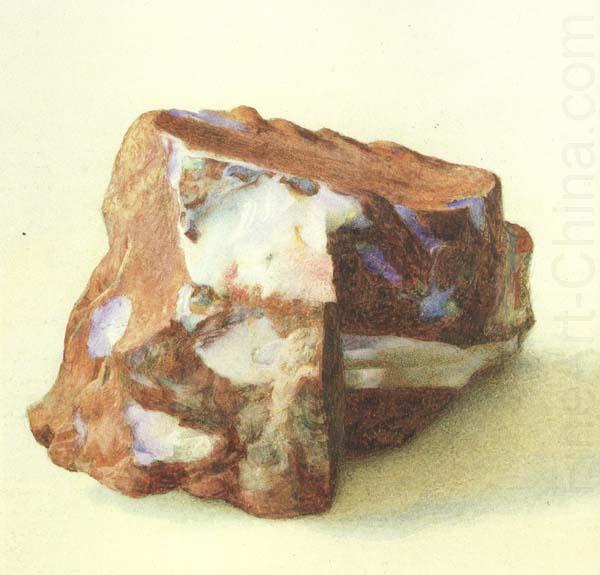 Alexander macdonald A Study of Opal in Ferrugineous jasper from New Guinea (mk46) china oil painting image